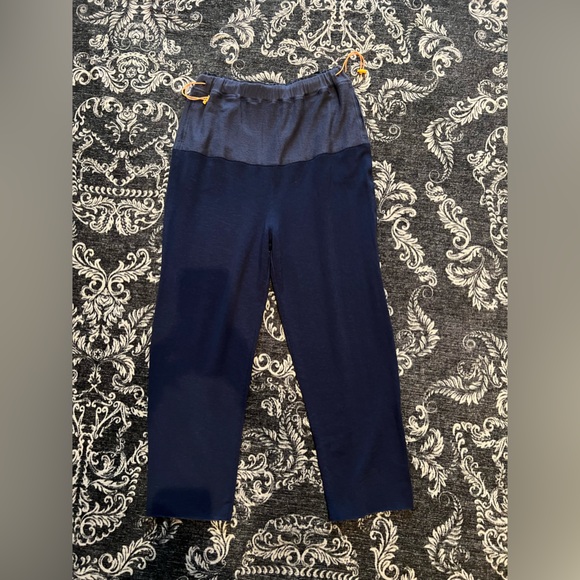 Free People Movement Surfside Straight Leg Jogger Pants Navy Blue Size XS NWOT - Picture 5 of 11